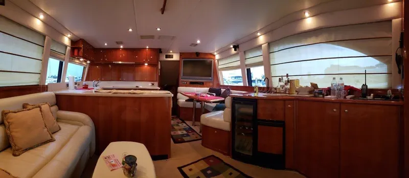 Slide: The Image of Riviera 58 Enclosed Flybridge 2004 - 56