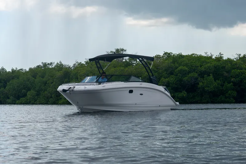 Slide: The Image of Sea Ray SDX 270 Outboard 2024 - 25