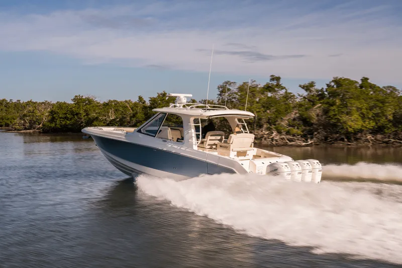 Slide: The Image of Boston Whaler 380 Realm 2024 - 25