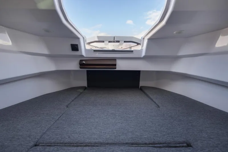 Slide: The Image of Axopar 29 XC Aft Sofa Twin 200 Brabus Plat Grey Chalk 2026 - 22