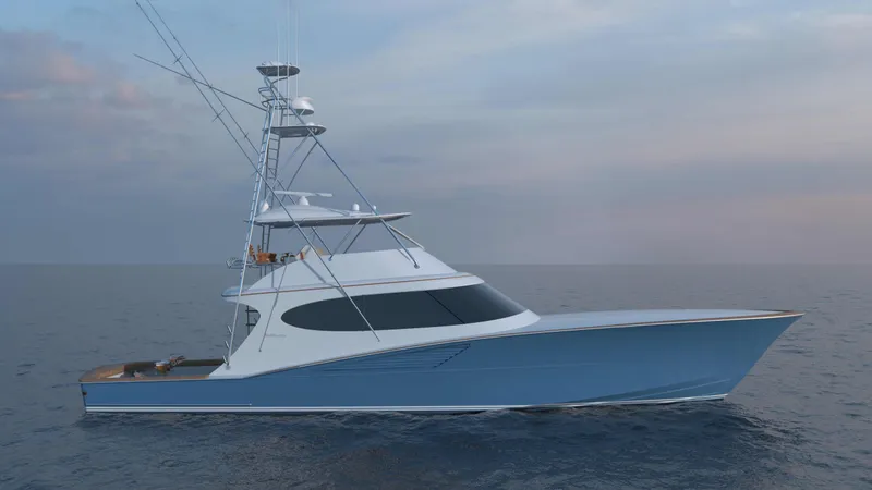 Slide: The Image of Hatteras 77 Convertible 2026 - 1