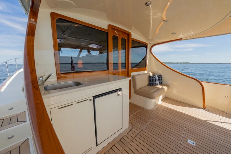 Slide: The Image of Palm Beach 55 Sedan 2019 - 20