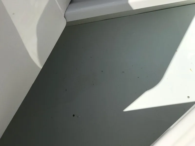 Slide: The Image of Interior of a 2019 Four Winns HD270 boat, empty space. - 36