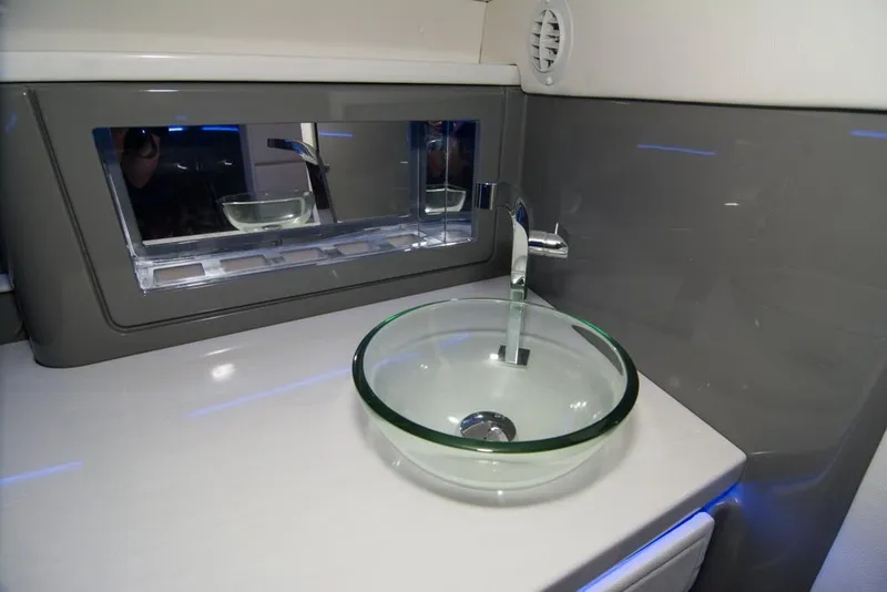 Slide: The Image of Modern bathroom sink in 2019 Donzi 41 GT boat. - 46