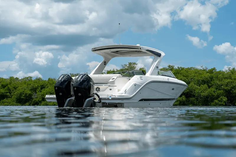 Slide: The Image of Sea Ray SLX 310 Outboard 2026 - 2