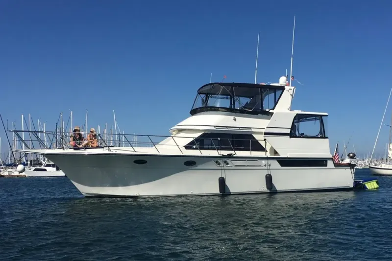 The Image of Californian 48 Cockpit Motor Yacht 1990 - 0