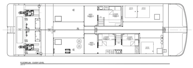 Slide: The Image of Floor plan of Adonia Del Sol Trip #8, 2018. - 2