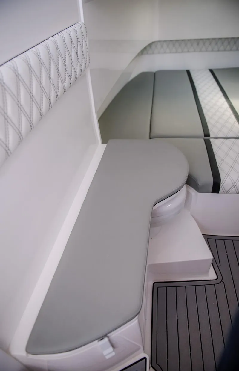Slide: The Image of Interior seating and sleeping area of 2025 Contender 39 Fisharound boat. - 31