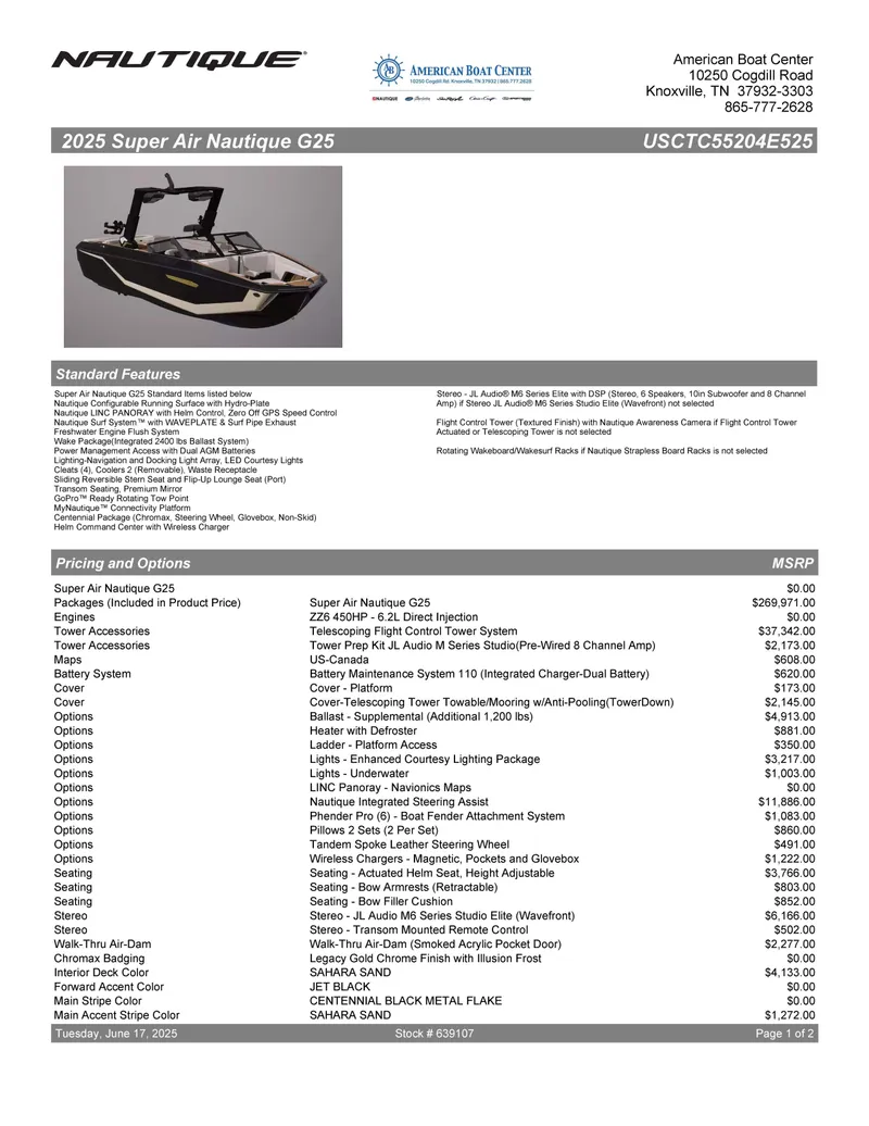 Slide: The Image of Nautique G25 2025 - 35