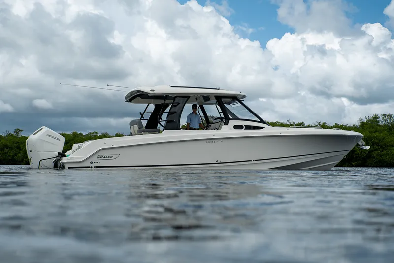 Slide: The Image of Boston Whaler 350 Realm 2025 - 49