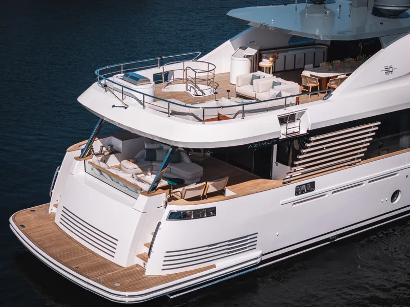 Slide: The Image of Azimut Magellano 30M 2026 - 9