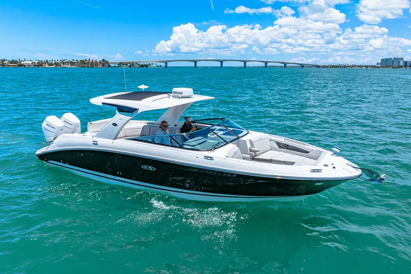 Slide: The Image of Sea Ray SLX 350 Outboard 2026 - 2