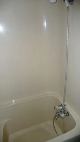 Slide: The Image of 1988 Kadey-Krogen Silhouette bathroom with sink, mirror, and storage. - 22