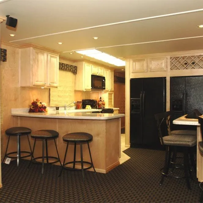 Slide: The Image of Modern kitchen in 2006 American Waterways Desert Rain Trip 15 houseboat. - 5