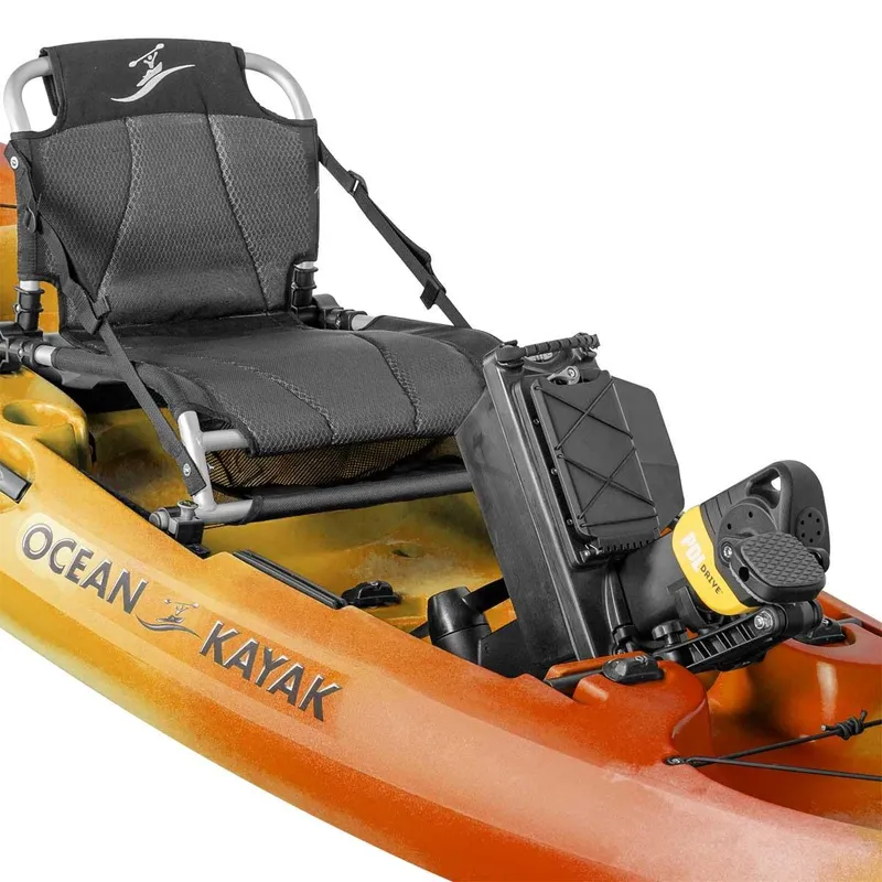 Slide: The Image of 2023 Ocean Kayak Malibu PDL with adjustable seat and pedal drive system. - 8