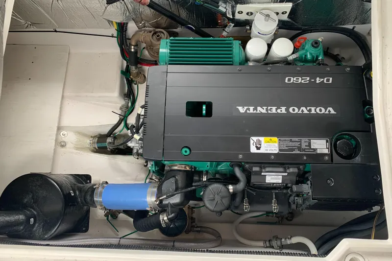 Slide: The Image of Volvo Penta engine in 2019 Cutwater C-28 boat. - 17