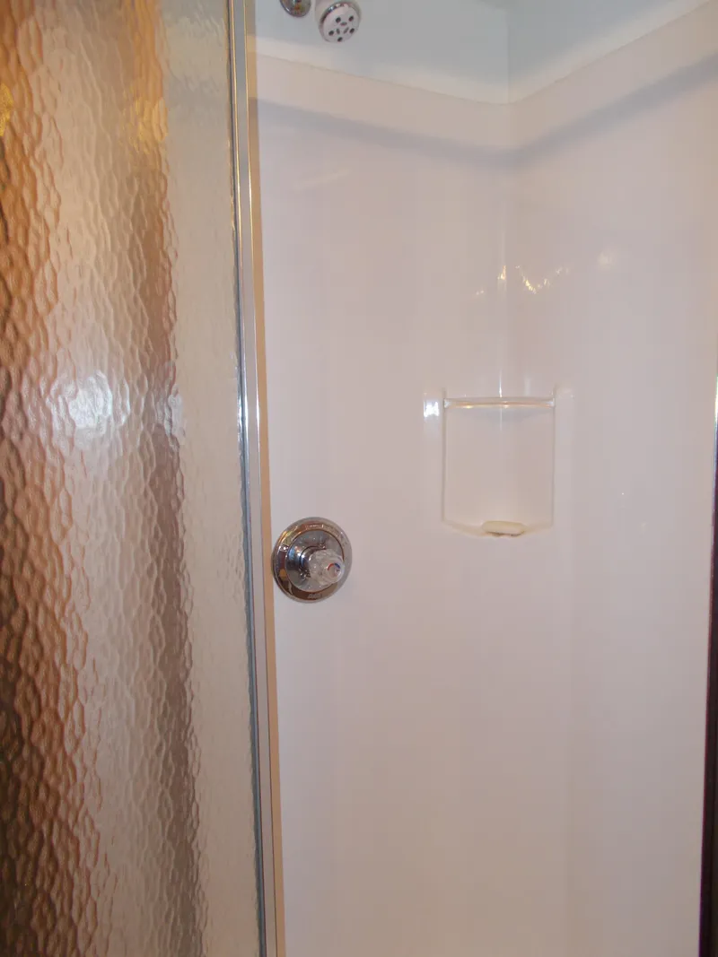 Slide: The Image of Shower area in 2003 Stardust Cruisers For Shore 6 Shared Ownership houseboat. - 22