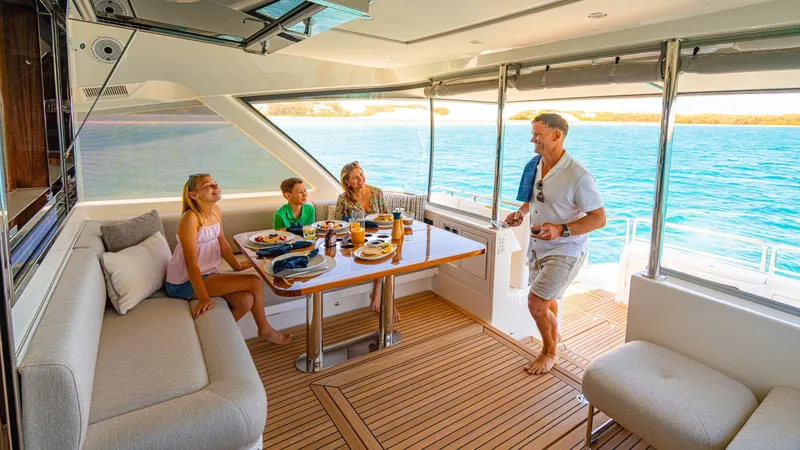 Slide: The Image of Riviera 64 Sports Motor Yacht SERIES II 2026 - 2