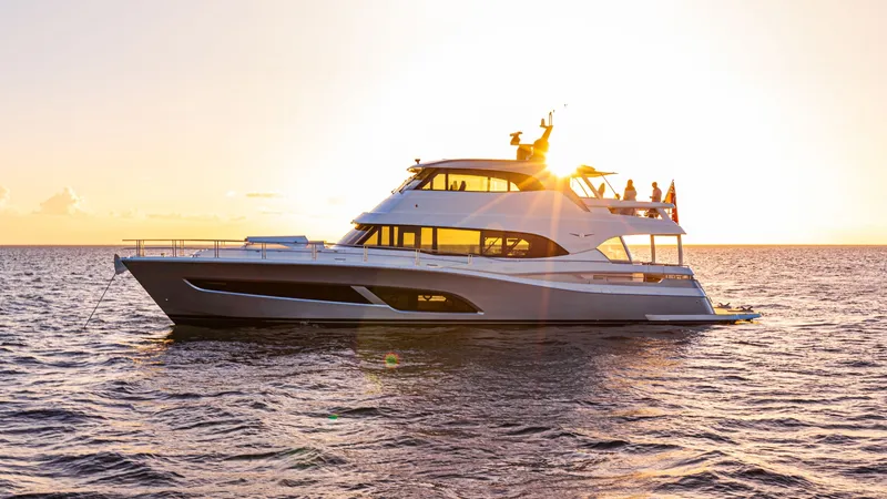 Slide: The Image of Riviera 78 Motor Yacht 2025 - 1