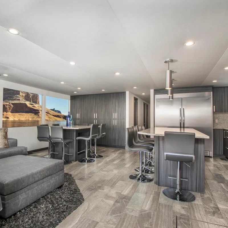 Slide: The Image of Modern kitchen and living area in Adonia Destiny Trip 2018. - 2