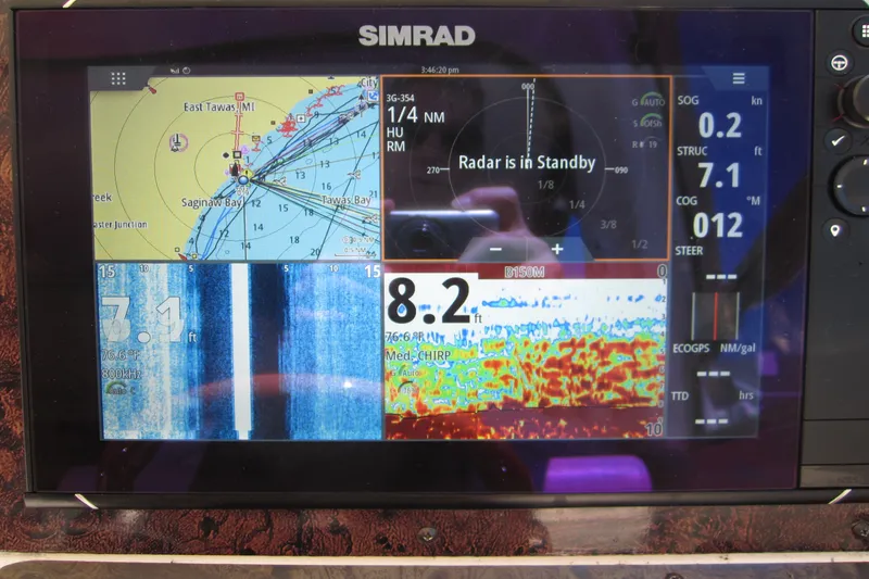 Slide: The Image of Sea Ray 330 EXPRESS CRUISER 1997 - 40