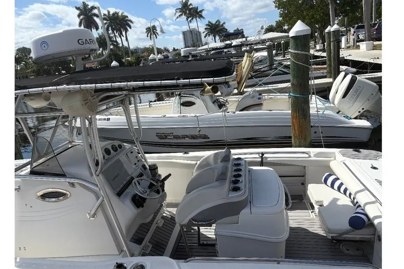 Slide: The Image of Wellcraft 302 Scarab Sport 2003 - 18