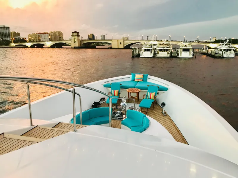 Slide: The Image of 130 Westport "Relentless" Fore Deck - 4