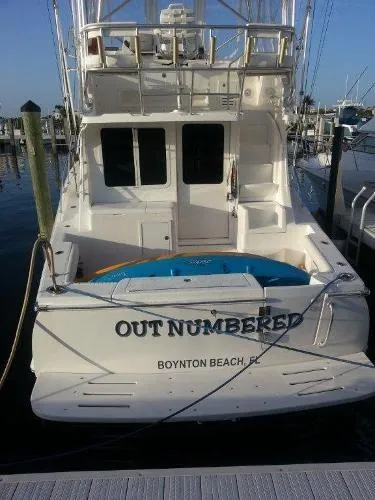 Slide: The Image of 2008 Luhrs 35C boat named Out Numbered docked in Boynton Beach, FL. - 6