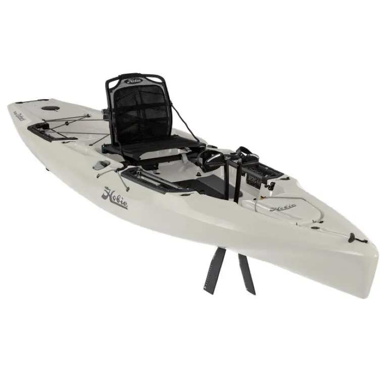 Slide: The Image of 2023 Hobie Outback kayak with adjustable seat and pedal drive system. - 10