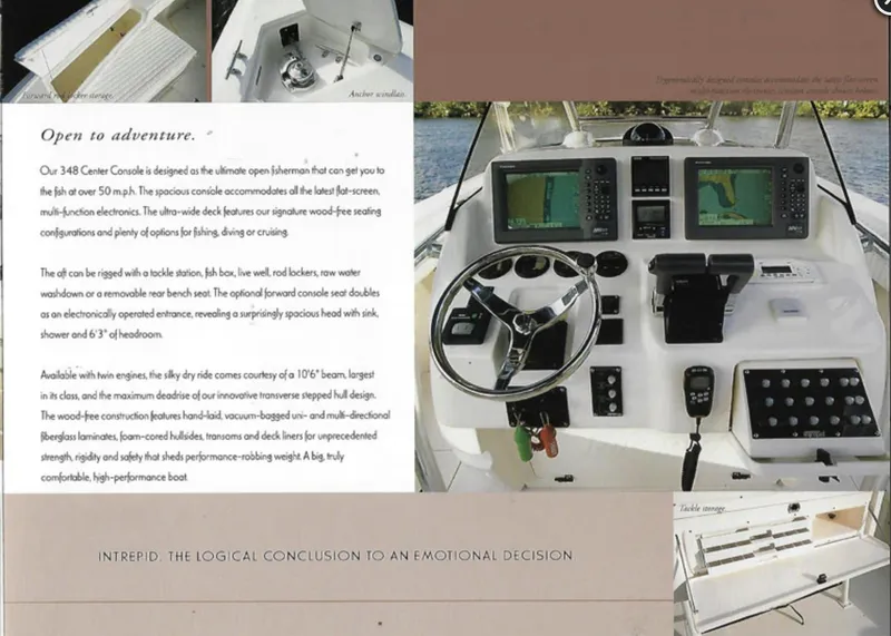 Slide: The Image of Intrepid 348 Center Console 2009 - 25