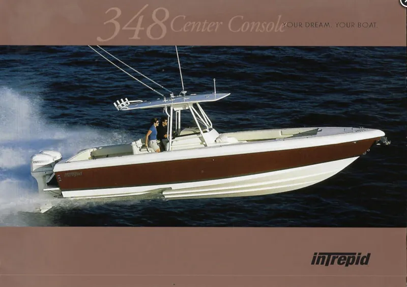 Slide: The Image of Intrepid 348 Center Console 2009 - 22