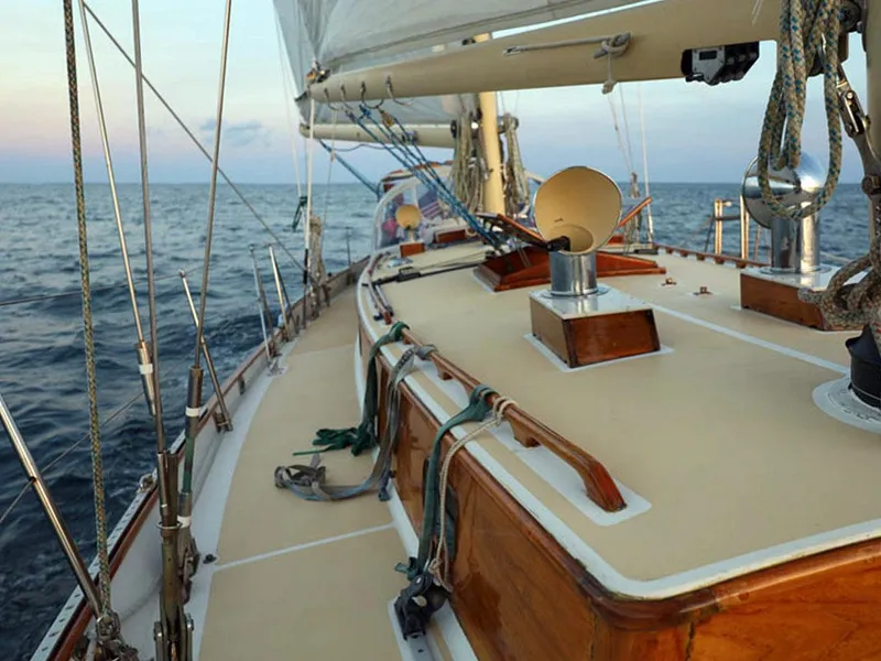 Slide: The Image of Cabinhouse, Deck, Looking Aft - 26