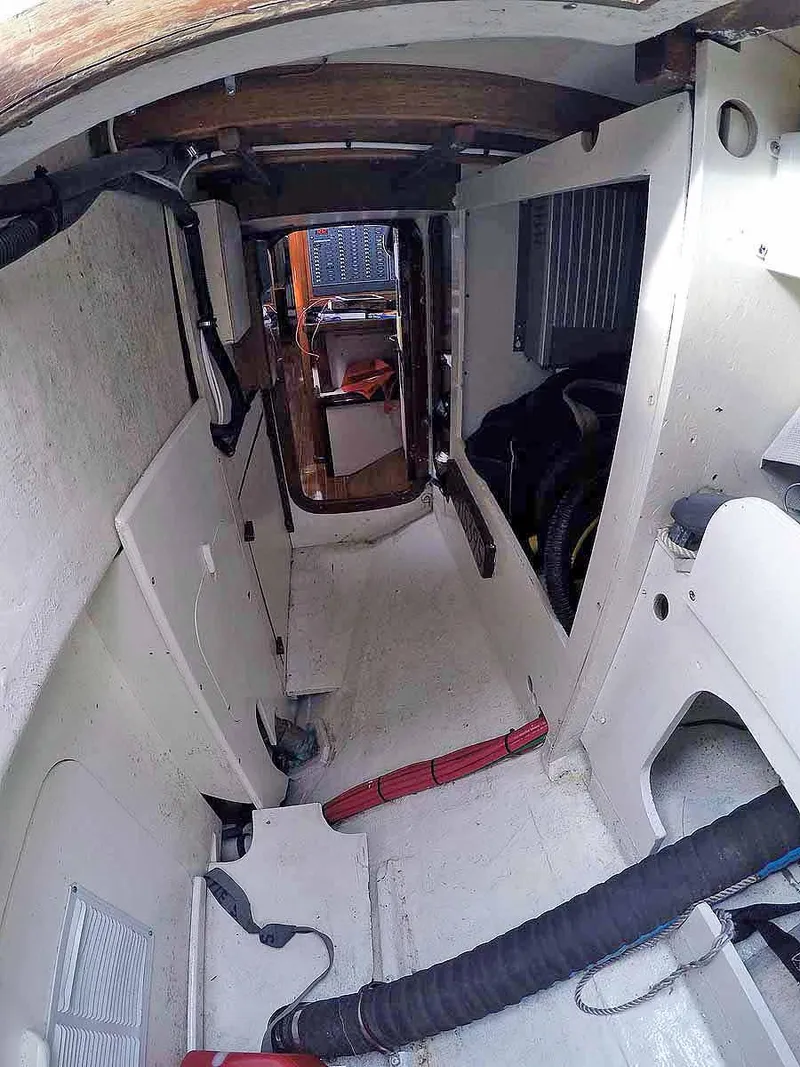 Slide: The Image of Stbd. Utility Room, Looking Fwd. - 39