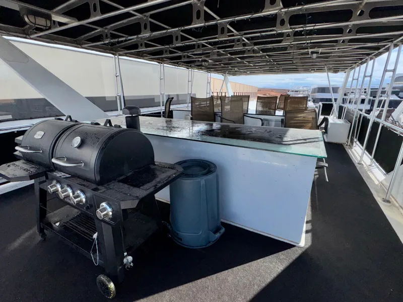 Slide: The Image of Outdoor deck with grill and seating on 2011 Bravada Dreamweaver Trip #16. - 26