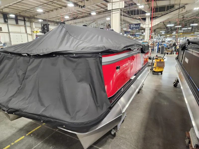 Slide: The Image of Avalon "Scarlet Shadow" Venture Cruise Rear Bench - 17 FT (16' Deck) 2027 - 6