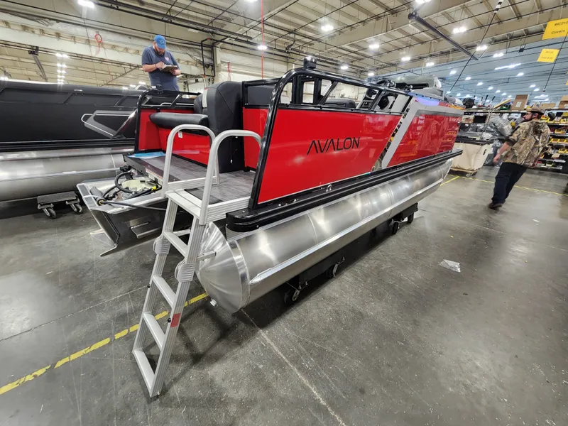 Slide: The Image of Avalon "Scarlet Shadow" Venture Cruise Rear Bench - 17 FT (16' Deck) 2027 - 4
