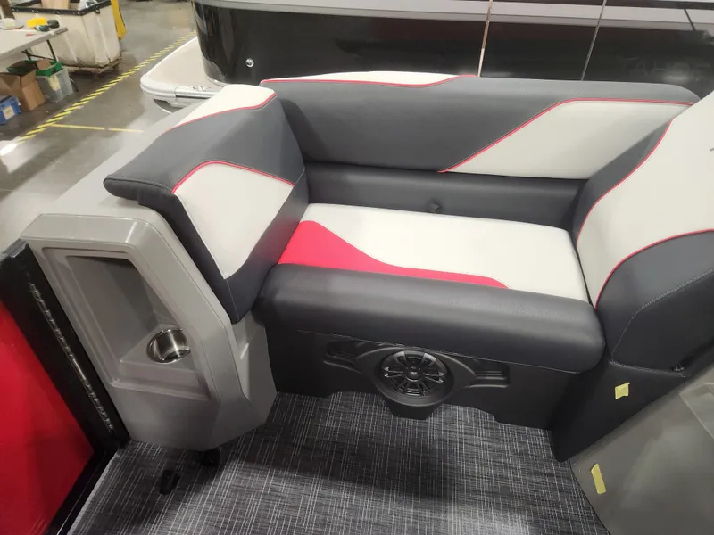 Slide: The Image of Avalon "Scarlet Shadow" Venture Cruise Rear Bench - 17 FT (16' Deck) 2027 - 12