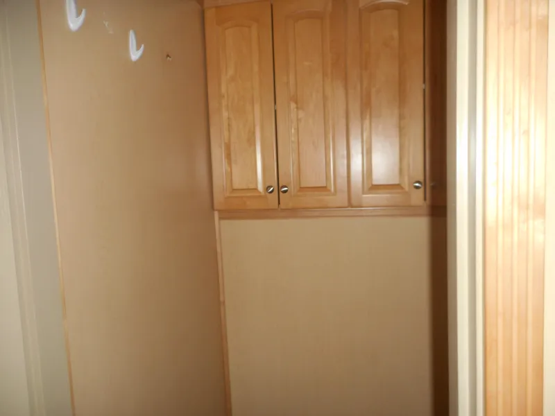 Slide: The Image of Wooden cabinets in a compact space, Twin Anchors Caspian #3, 2005 model. - 21