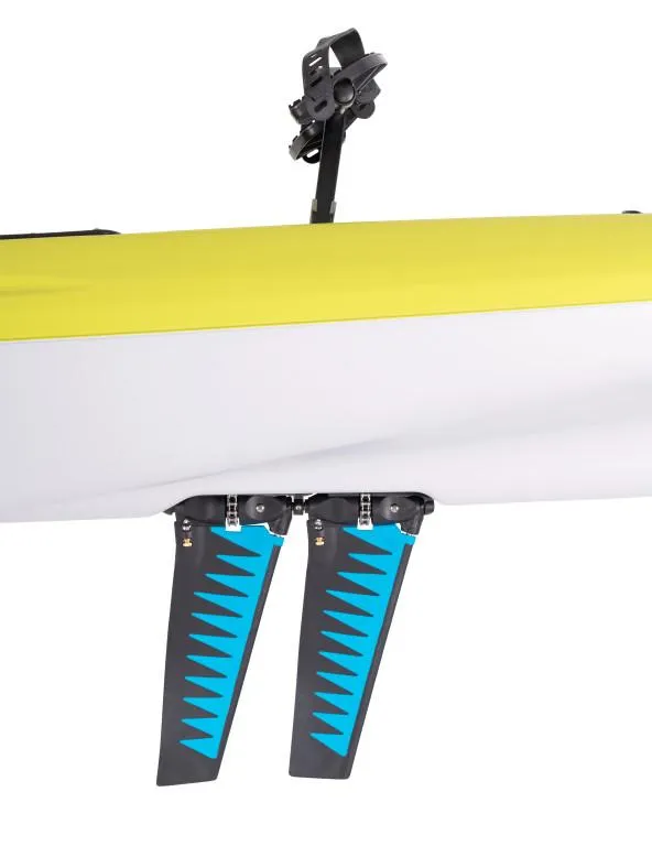 Slide: The Image of Hobie MIRAGE PASSPORT 10.5 kayak 2023 model with MirageDrive fins. - 13