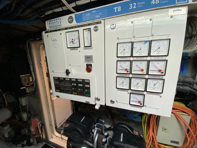 Slide: The Image of Starboard MTU pannel - 109