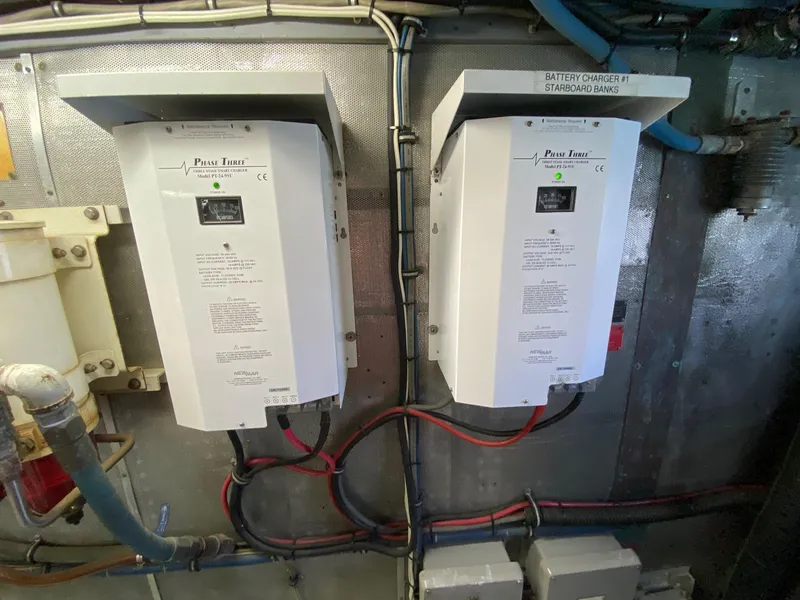 Slide: The Image of Twil 100amp smart chargers - 124