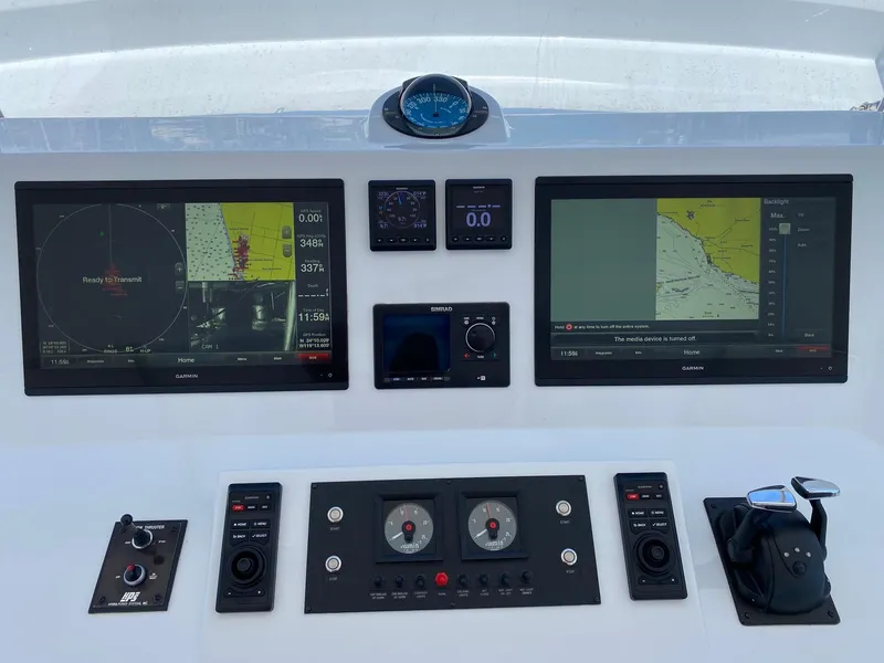 Slide: The Image of New two 22" Garmin MDF's pilot repeaters package - 91