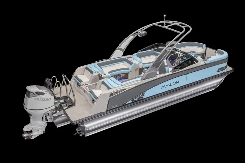 Slide: The Image of Avalon "Midnight Sapphire" Catalina SSW Tripletoon and tower - 25 FT 2027 - 1