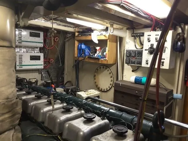 Slide: The Image of ORINA Engine Room KELVIN Main engine - 6