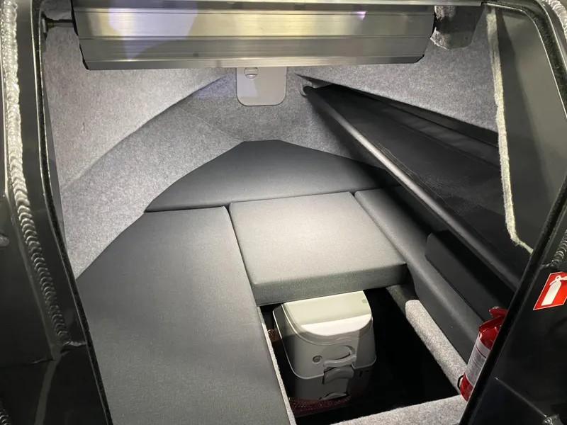 Slide: The Image of V Berth with Hammock and Roller Door - 10