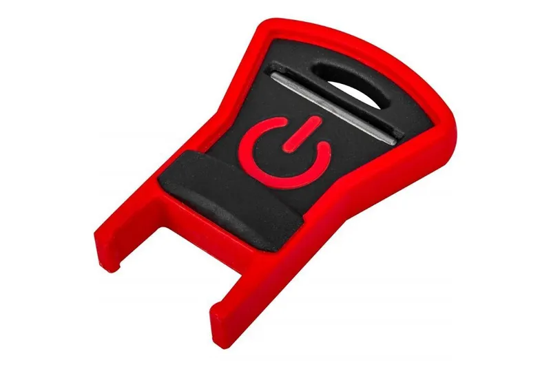 Slide: The Image of Red and black power key for Old Town Sportsman Autopilot 136 kayak, 2023 model. - 19
