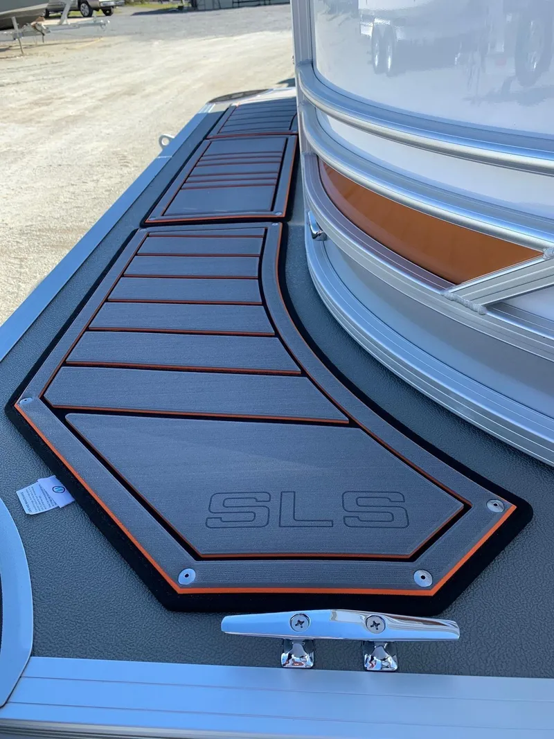 Slide: The Image of 2024 Starcraft SLS3 boat deck with sleek design and modern detailing. - 3