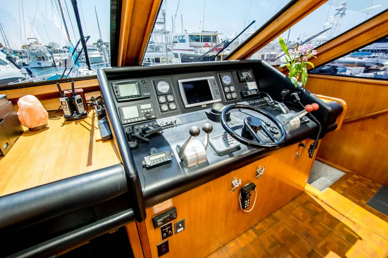 Slide: The Image of Viking 63 Motor Yacht 1991 - 9