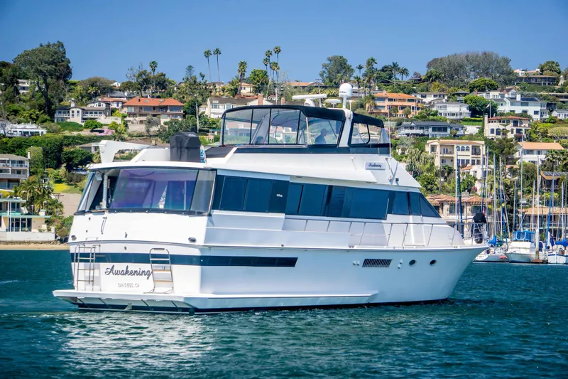 Slide: The Image of Viking 63 Motor Yacht 1991 - 5