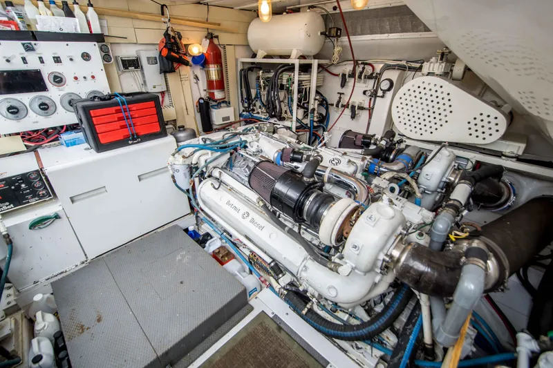 Slide: The Image of Viking 63 Motor Yacht 1991 - 45